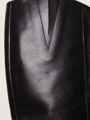 Phase Eight Black Casual Knee High Boots - Image 3 of 6