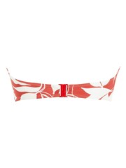 Panache Swim Red Botanical Oasis Wired Bandeau Bikini Top - Image 9 of 9