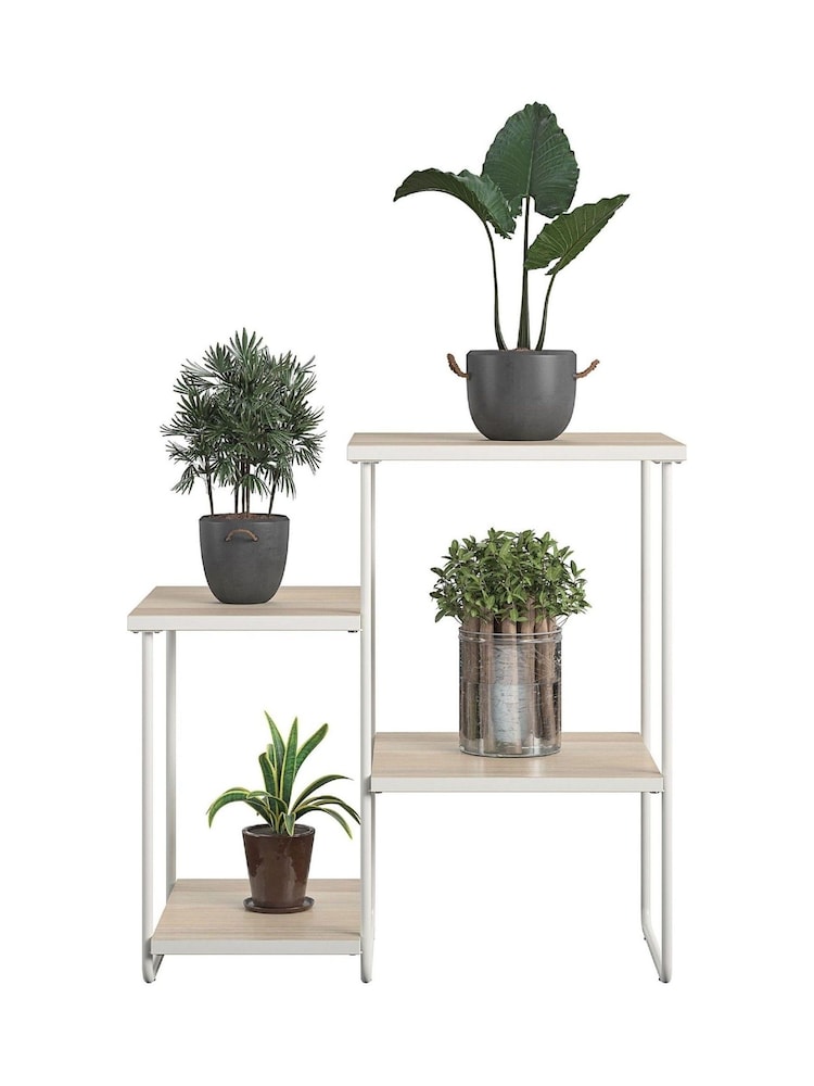 Dorel Home White Europe Dante Plant Stand - Image 2 of 4