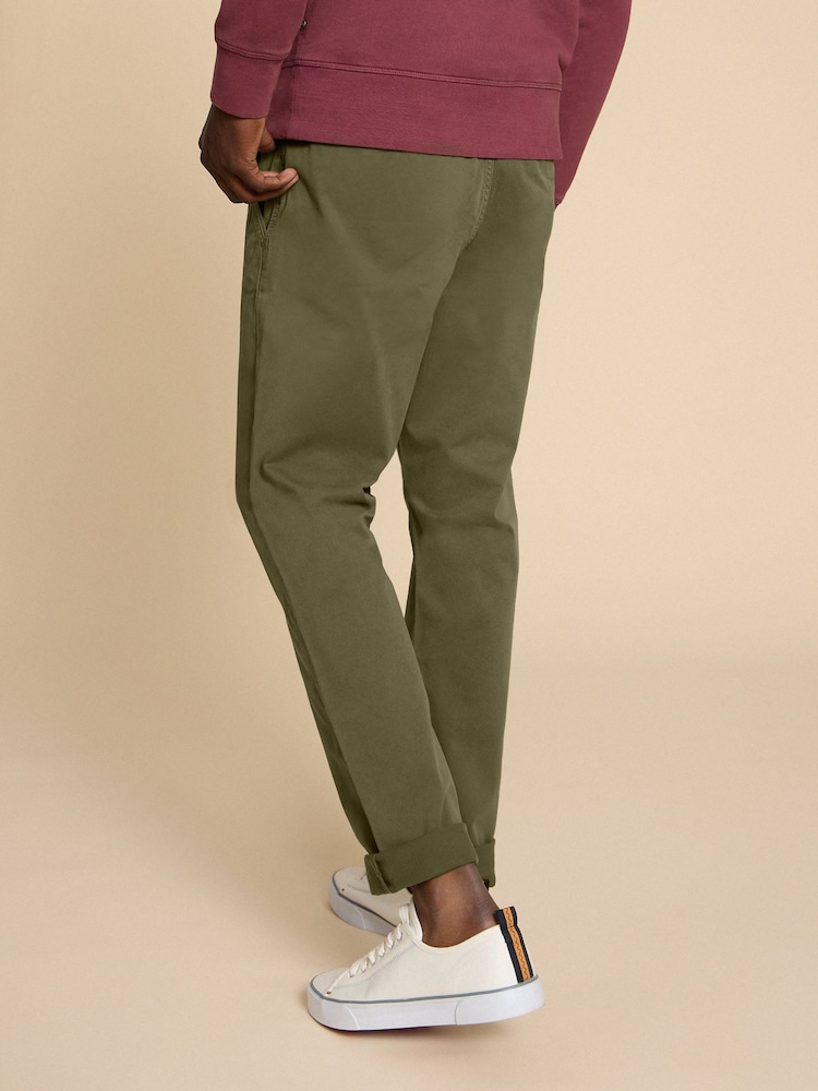 White Stuff Green Sutton Organic Chino Trousers - Image 2 of 6