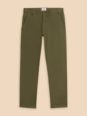 White Stuff Green Sutton Organic Chino Trousers - Image 4 of 6