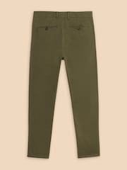 White Stuff Green Sutton Organic Chino Trousers - Image 5 of 6