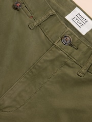 White Stuff Green Sutton Organic Chino Trousers - Image 6 of 6