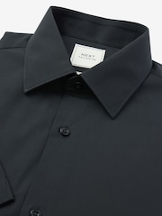 Black Regular Fit Easy Care Smart Shirt - Image 6 of 7