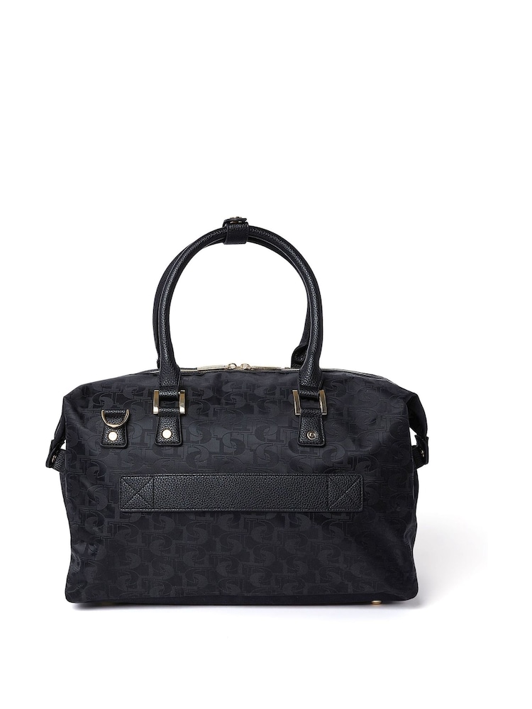 Dune London Black Oriel Monogram Holdall - Image 2 of 5