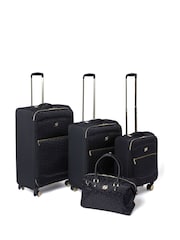 Dune London Black Oriel Monogram Holdall - Image 4 of 5