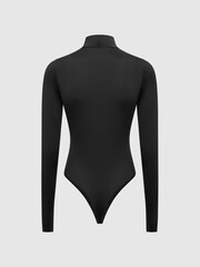 Negro - Body de punto de cuello alto Bertie de Reiss - Imagen 8 de 8