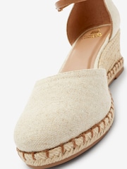 Neutral Extra Wide Fit Forever Comfort® Closed Toe Wedges - Image 4 of 5