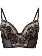 Gossard Encore Padded Black Longline Bra - Image 5 of 6