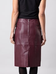 Lakeland Leather High Waisted Leather Pencil Skirt - Image 2 of 8