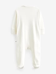White/Grey Born In 2023 Single Sleepsuit (0-9mths) - Image 5 of 5