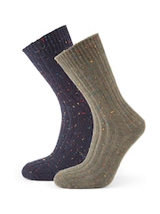 Tog 24 Blue Opora Socks 2 Packs - Image 1 of 2