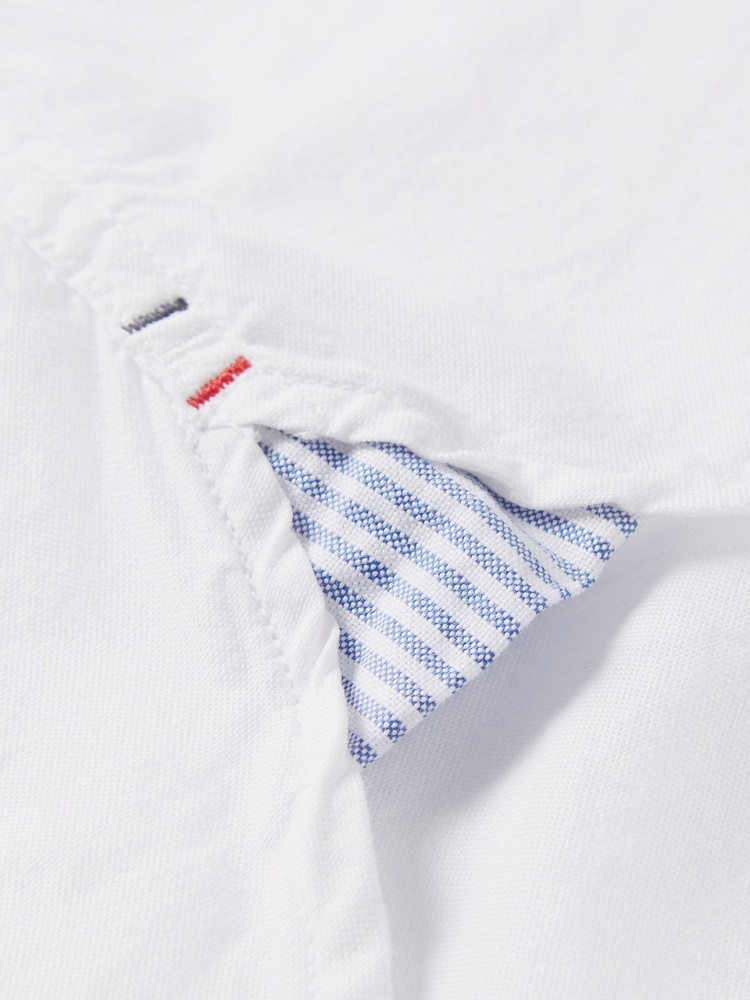 Tommy Hilfiger White 1985 Oxford Shirt - Image 8 of 8