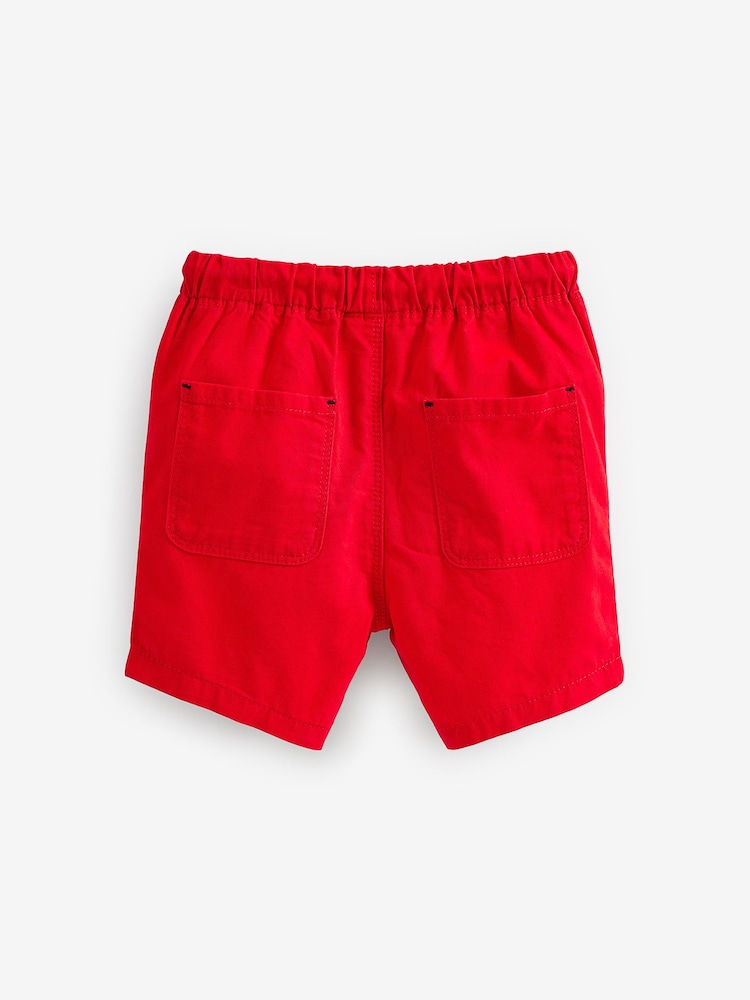 Marineblau/Rot, Aufnäher - Pull-On-Shorts im 2er-Pack (3 Monate bis 7 Jahre) - Bild 2 von 4