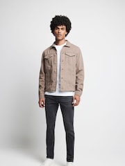 River Island Black Skinny Fit 100% Cotton Jeans - Image 1 of 6