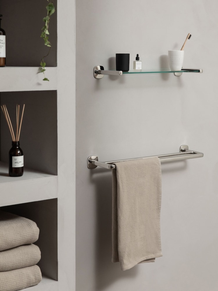 Robert Welch Silver Burford Towel Rail - Image 2 of 4