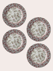 Laura Ashley Set of 4 Green Stockbridge Plates 18cm - Image 3 of 3