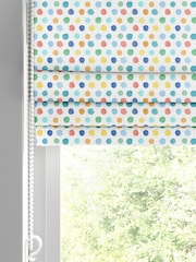 Voyage Primary Kids Dotty Made To Measure Roman Blind - Image 2 of 6