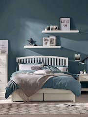 Bentley Designs White Ashby Wooden Bed - Image 1 of 4