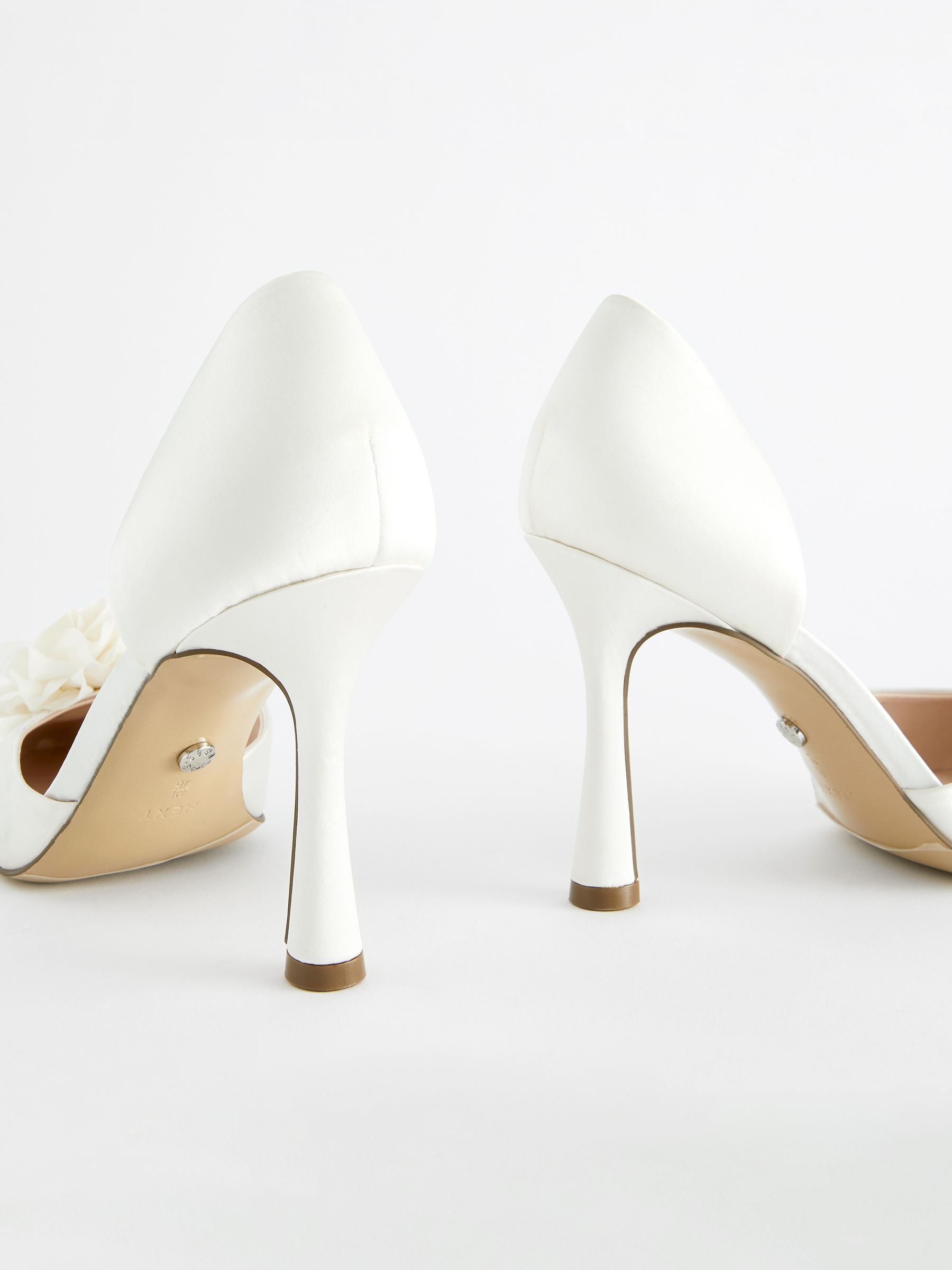 Buy Ivory Forever Comfort® Wedding Corsage Satin High Heels