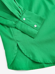 Green Maternity Nursing Button Down Shirt - Image 7 of 7