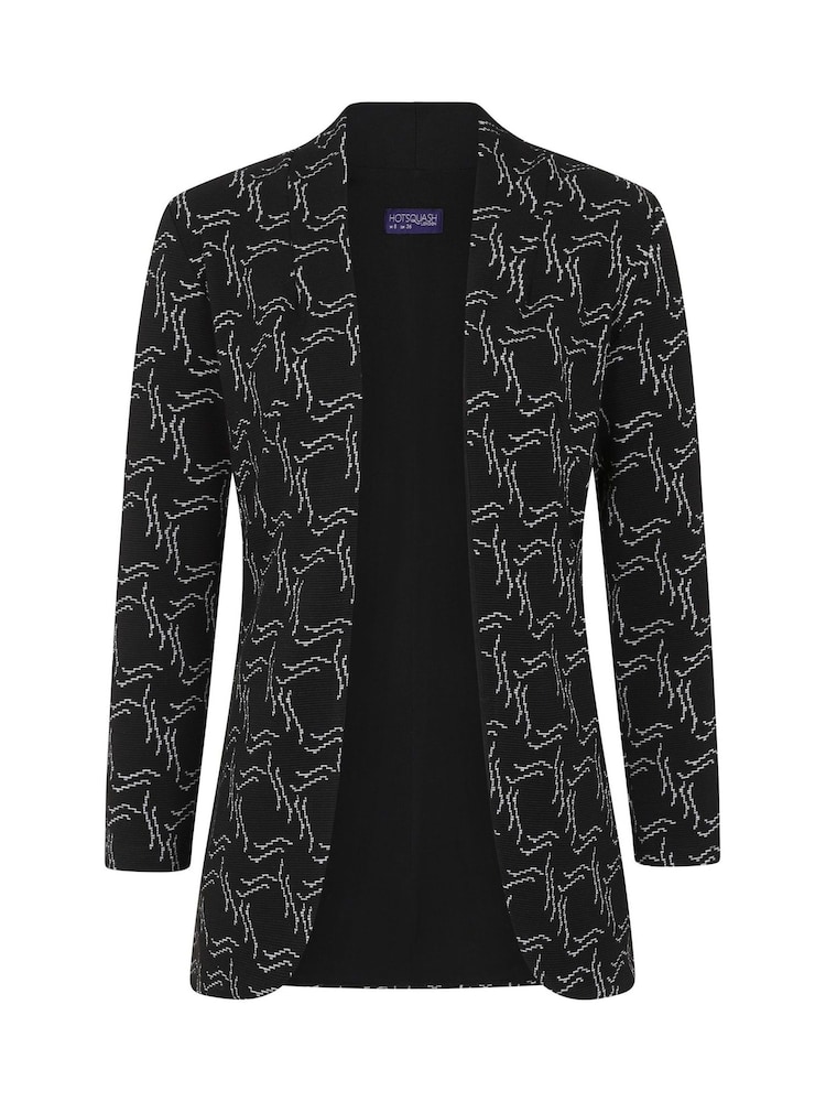 Hot Squash 3/4 Sleeve Stretch Black Blazer - Slika 3 iz 3 Hot Squash 3/4 Sleeve Stretch Black Blazer - Slika 3 iz 3
