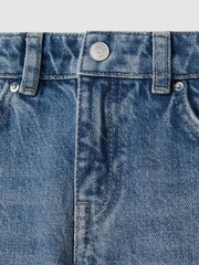 Reiss Mid Blue Quay 9-13 yrs Slim Fit Adjuster Jeans - Image 3 of 3