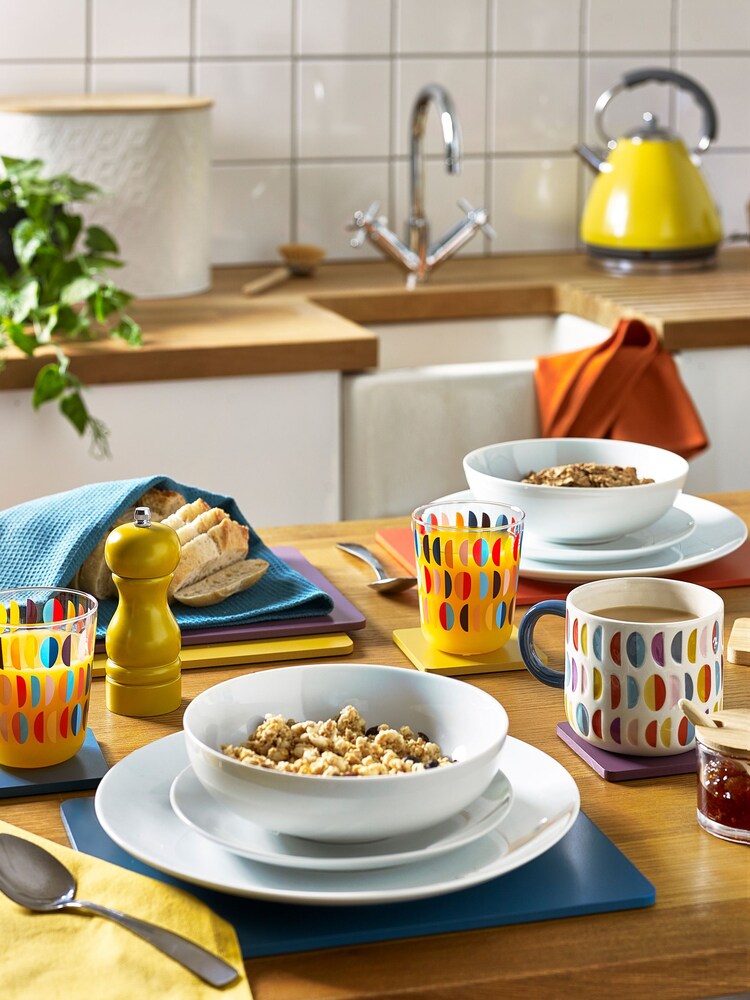 Multi Bright Patterned Mug - Image 3 of 5