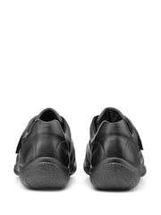 Hotter Black Wide Fit Sugar II Touch Fastening Full Covered Shoes - Image 3 of 4