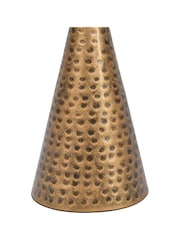 Libra Gold Sandbanks Small Glass Floor Standing Candle Holder - Image 4 of 4