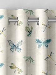 Spa Blue Olli Made To Measure Curtains - Image 7 of 9