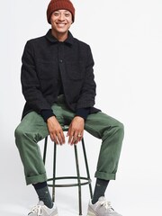Aubin Mens Brown Graylings Worker Jacket - Image 4 of 10