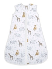 aden + anais White 100% Cotton Sleeping Bag - Image 1 of 6