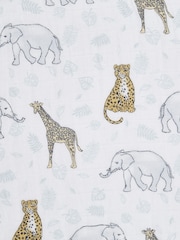 aden + anais White 100% Cotton Sleeping Bag - Image 2 of 6