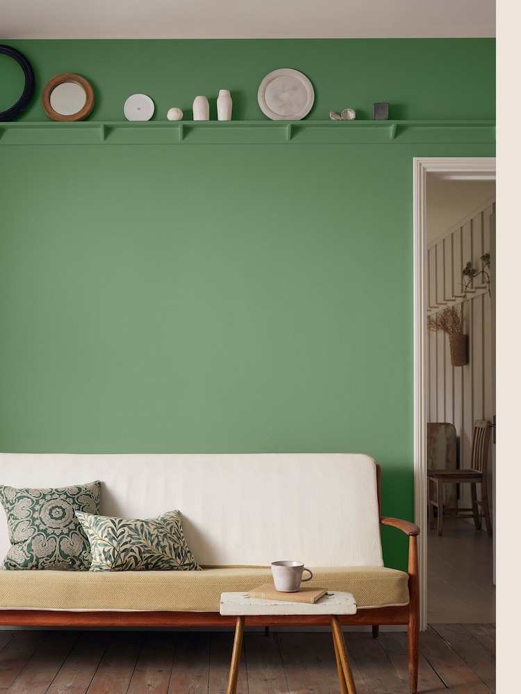 Morris & Co. Herball Green Matt Emulsion Paint - Image 1 of 2