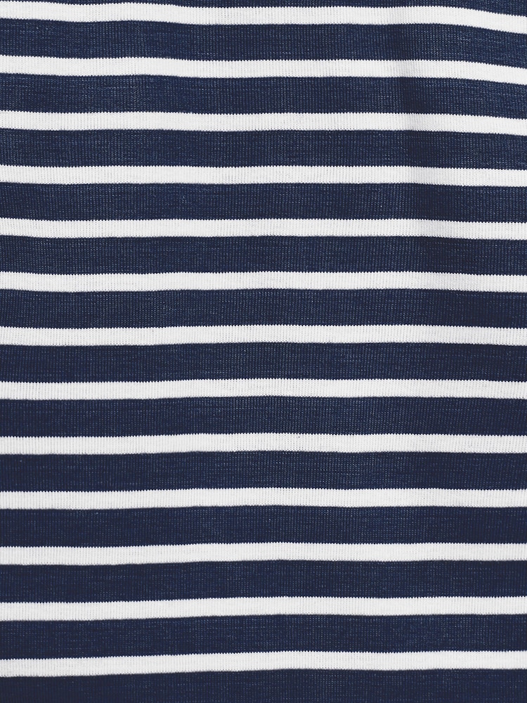 JoJo Maman Bébé Navy Blue Breton Long Sleeved Top - Image 5 of 7