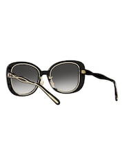 COACH Black Oversized C7995 Sunglasses - Image 7 of 12