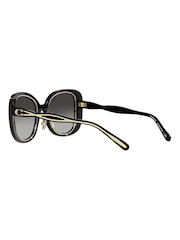 COACH Black Oversized C7995 Sunglasses - Image 9 of 12
