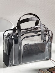 Set of 4 Clear Makeup Bags - Image 4 of 5