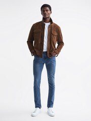 Reiss Richard Croft Paige High Stretch Super Skinny Jeans - Image 3 of 6