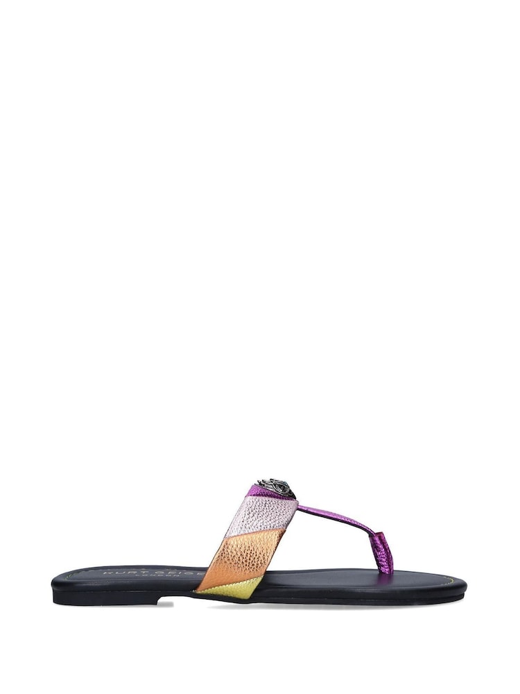 Kurt Geiger London Kensington T-Bar Sandals - Image 1 of 5