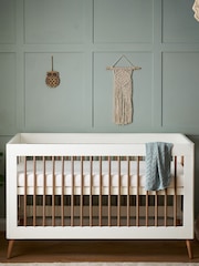 Obaby White Maya Cot Bed - Image 1 of 4
