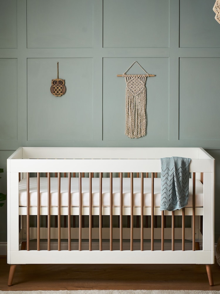 Obaby White Maya Cot Bed - Image 1 of 4