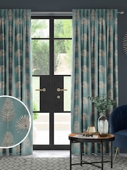 Forest Green Sellus Made To Measure 100% Cotton Curtains - Image 1 of 9
