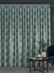 Forest Green Sellus Made To Measure 100% Cotton Curtains - Image 2 of 9