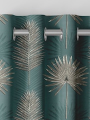 Forest Green Sellus Made To Measure 100% Cotton Curtains - Image 7 of 9