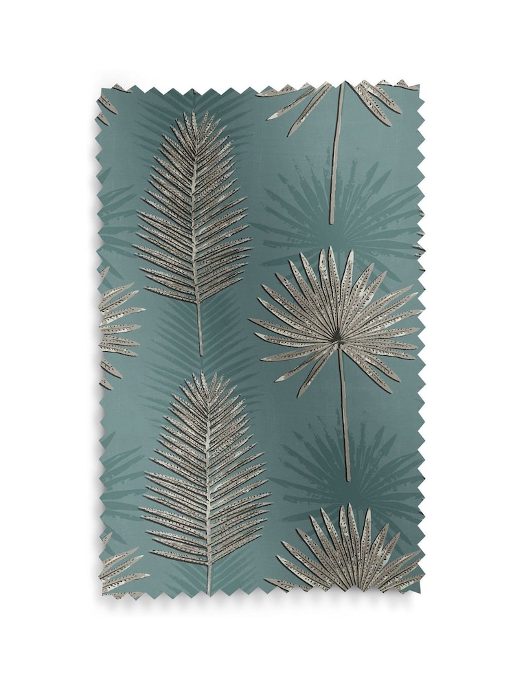 Forest Green Sellus Made To Measure 100% Cotton Curtains - Image 9 of 9