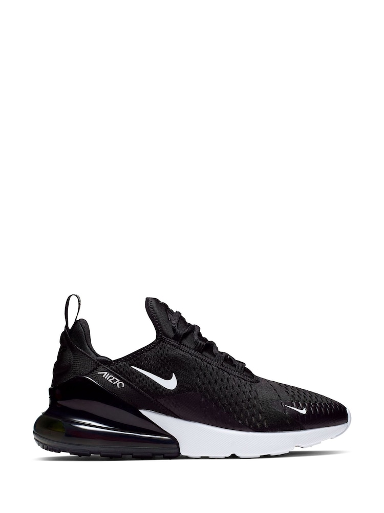 Nike Black/White Air Max 270 Trainers - Image 1 of 5