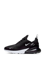 Nike Black/White Air Max 270 Trainers - Image 3 of 5