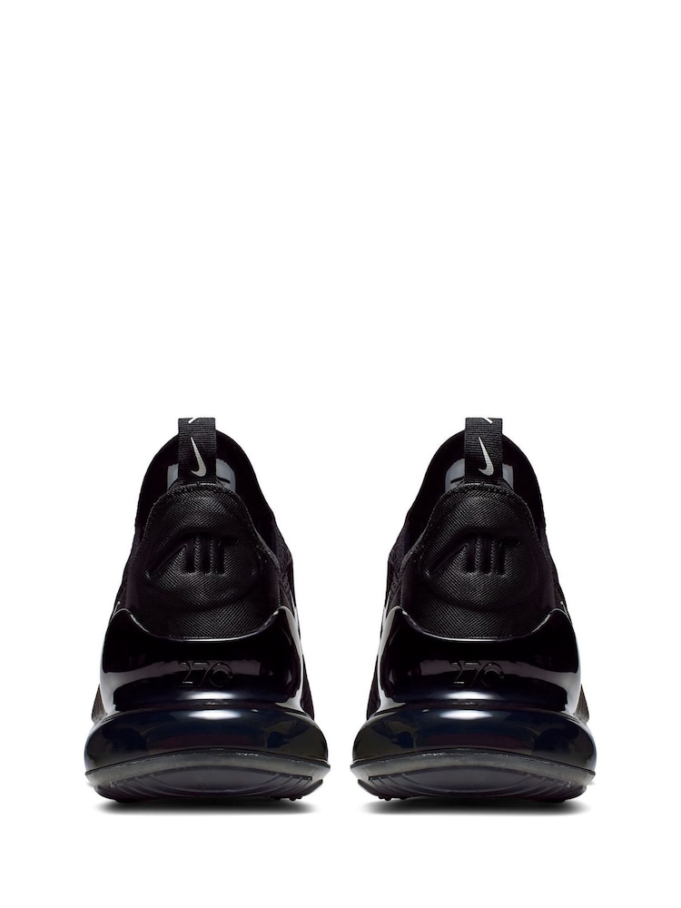 Nike Black/White Air Max 270 Trainers - Image 5 of 5